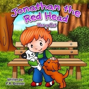 Jonathan the red head has a cat